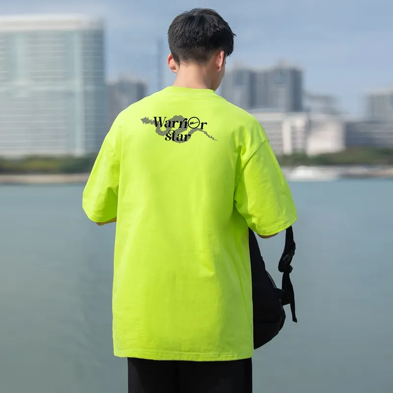 Warrior Huichao Riding The Wind Collection Drop Shoulder Sleeve T Shirt Women's-7