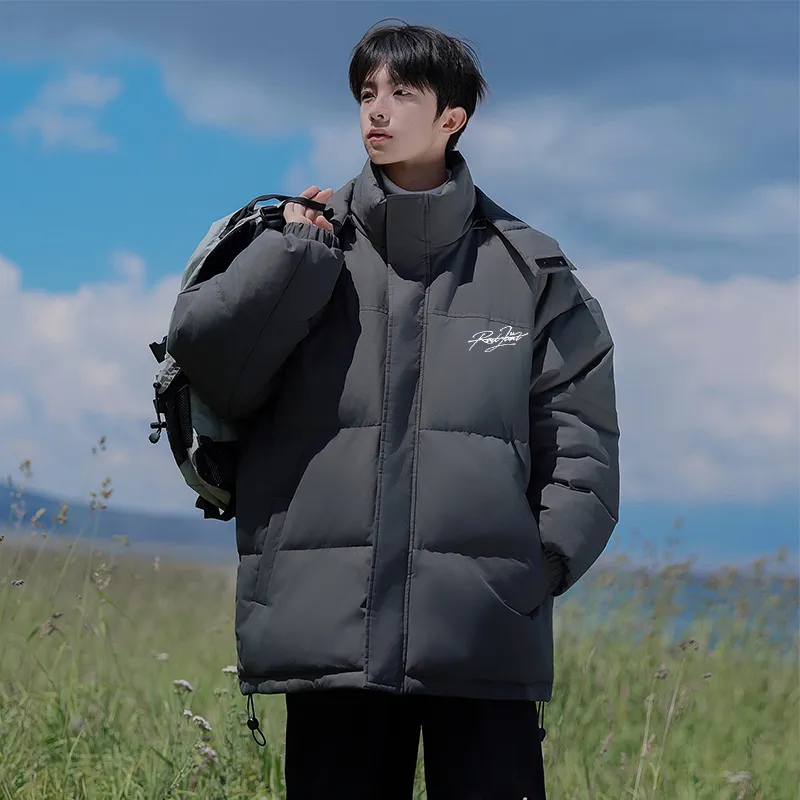 WARRIOR Ride The Wind And Waves Series Puffer Jackets Unisex-22
