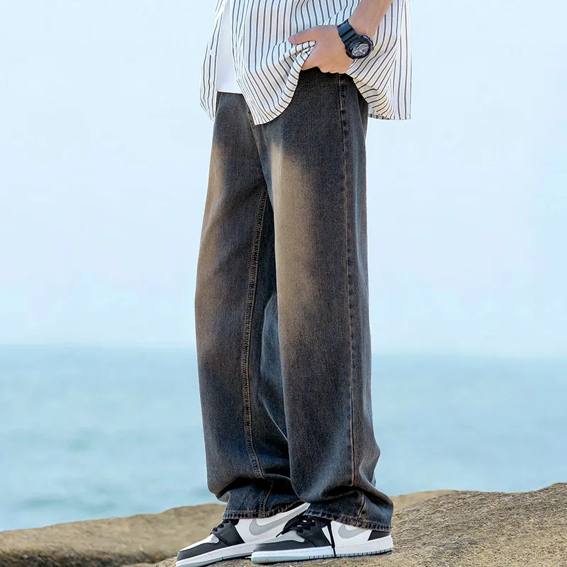 Warrior Huichao Riding The Wind Collection Jeans Unisex-40