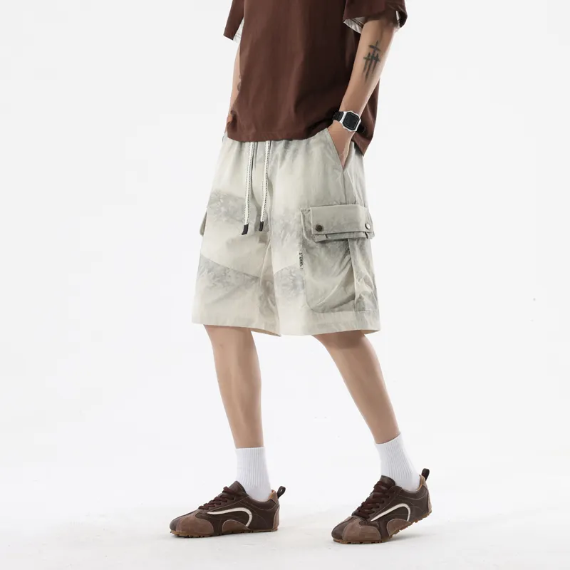 Warrior Cargo Shorts Unisex Sunflower-4