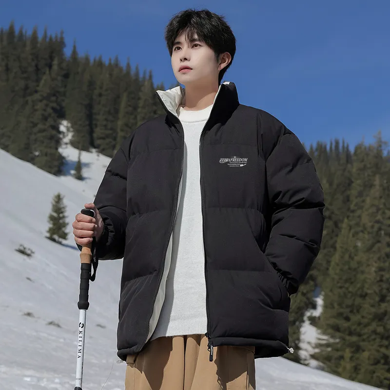 Warrior Ride The Wind Collection Open Ended Smile Collection Puffer Jacket Unisex-16