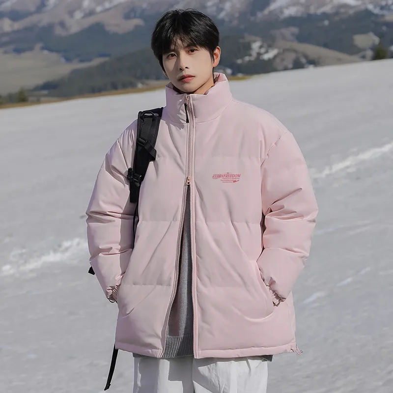 Warrior Ride The Wind Collection Open Ended Smile Collection Puffer Jacket Unisex-22