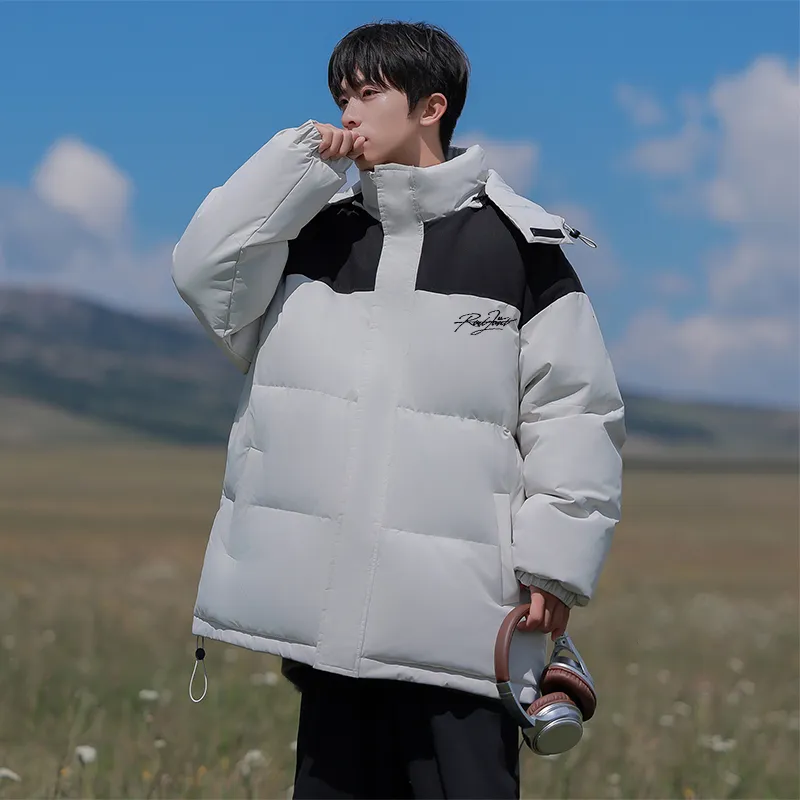 WARRIOR Ride The Wind And Waves Series Puffer Jackets Unisex-7
