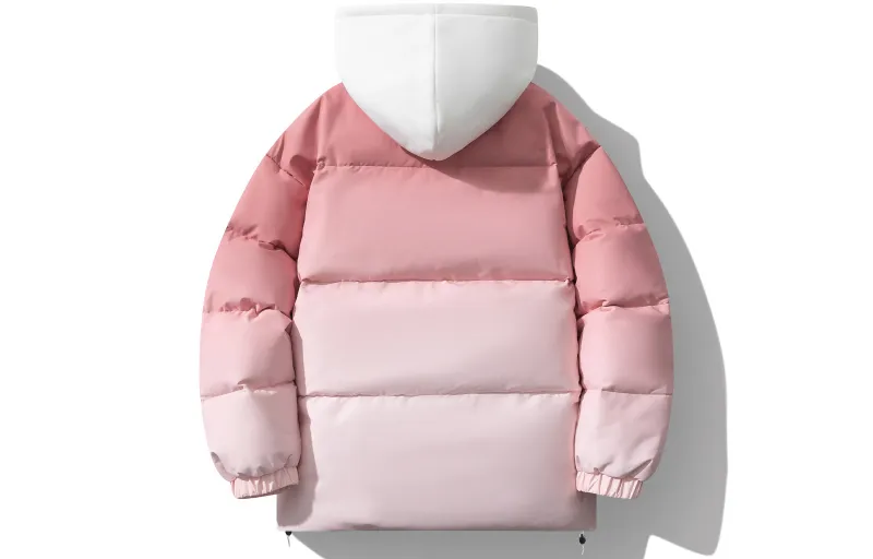 Warrior Ride The Wind Collection Open Ended Smile Collection Puffer Jacket Unisex-3