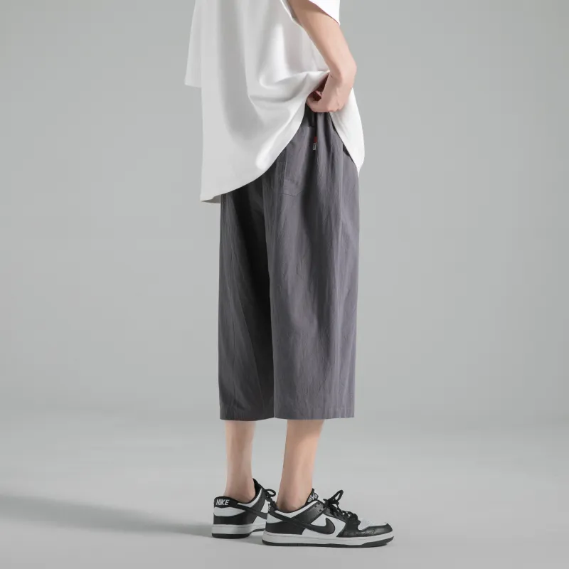Warrior Huichao Riding The Wind Collection Casual Shorts Unisex Dark Gray-3