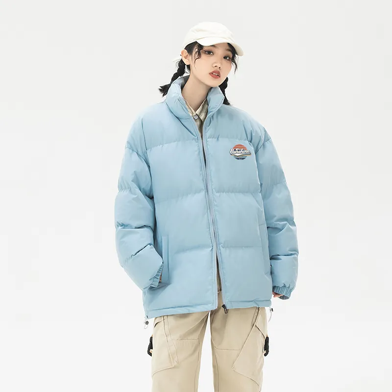 Warrior Ride The Wind And Waves Series Puffer Jacket Unisex-15