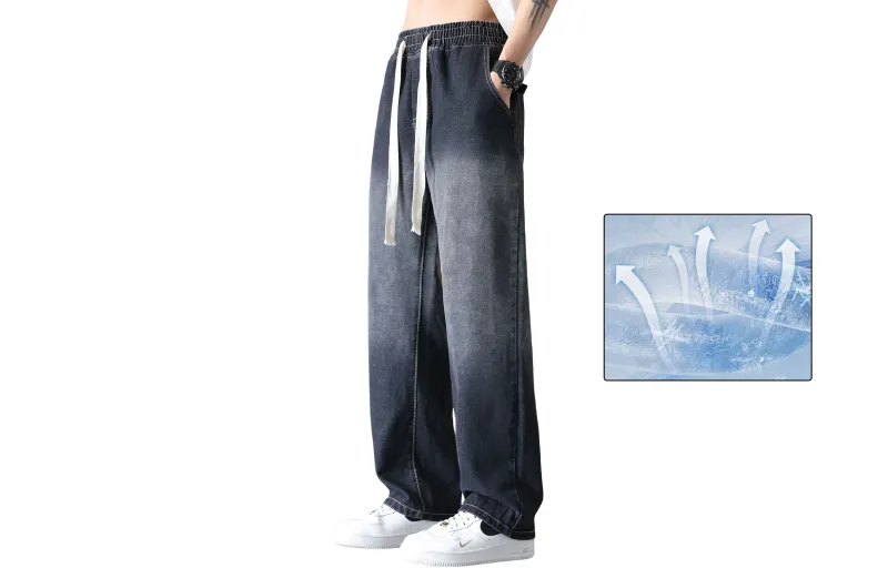 Warrior Huichao Riding The Wind Collection Jeans Unisex-9