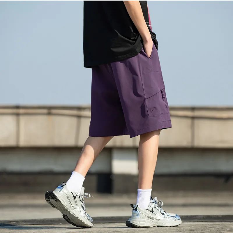 Warrior Huichao Riding The Wind Collection Cargo Shorts Unisex-24