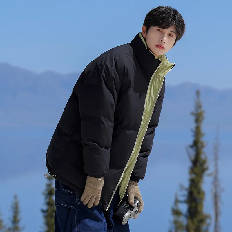Warrior Ride The Wind Collection Open Ended Smile Collection Puffer Jacket Unisex-28