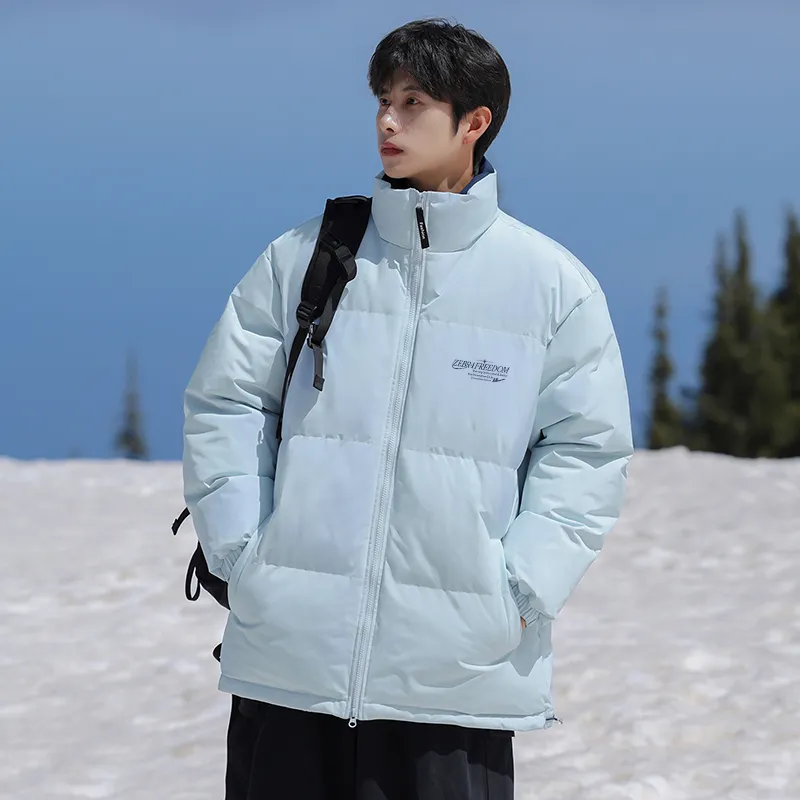Warrior Ride The Wind Collection Open Ended Smile Collection Puffer Jacket Unisex-5