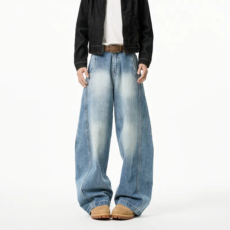 Warrior Ride The Wind Collection Open Ended Smile Collection Jeans Unisex-5