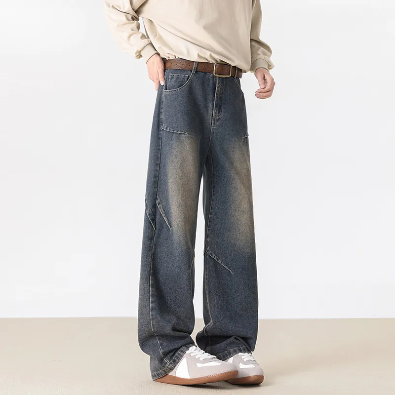 Warrior Huichao Riding The Wind Collection Jeans Unisex-0
