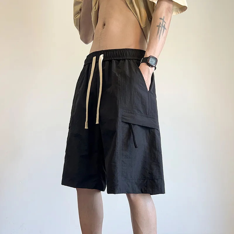 Warrior Huichao Open Ended Smile Collection Casual Shorts Unisex-6