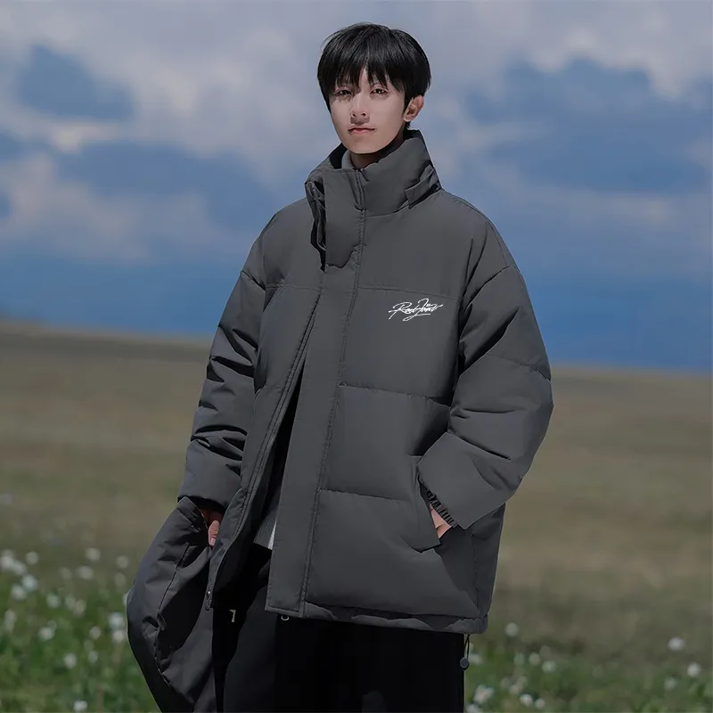 WARRIOR Ride The Wind And Waves Series Puffer Jackets Unisex-23