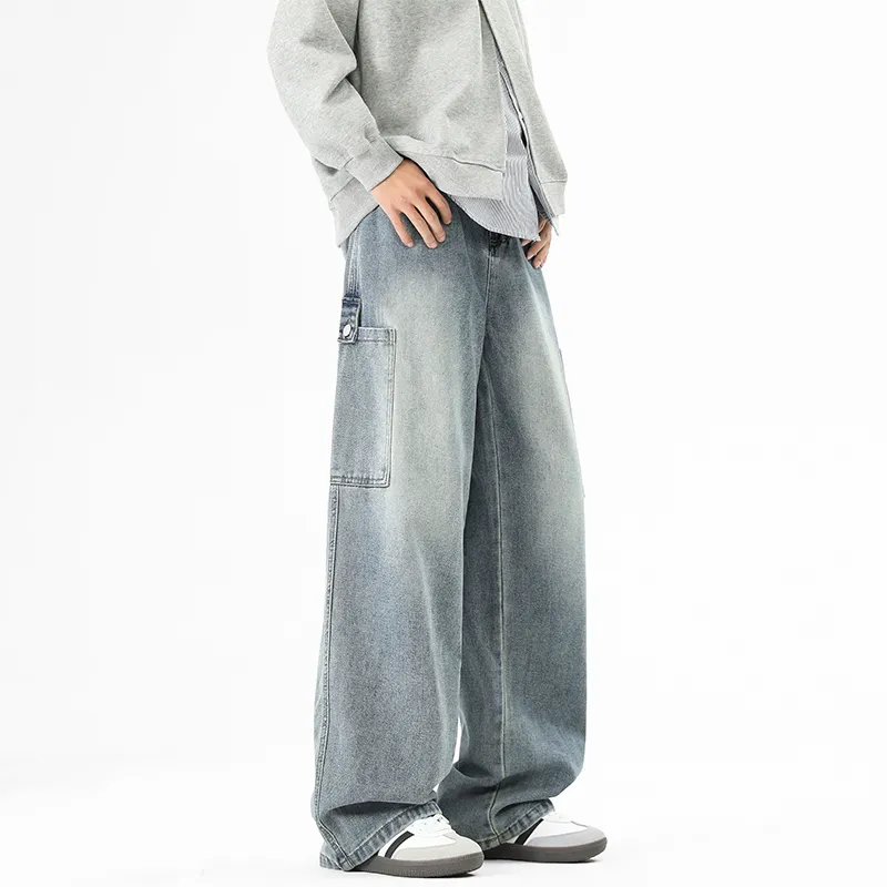Warrior Huichao Riding The Wind Collection Jeans Unisex-5