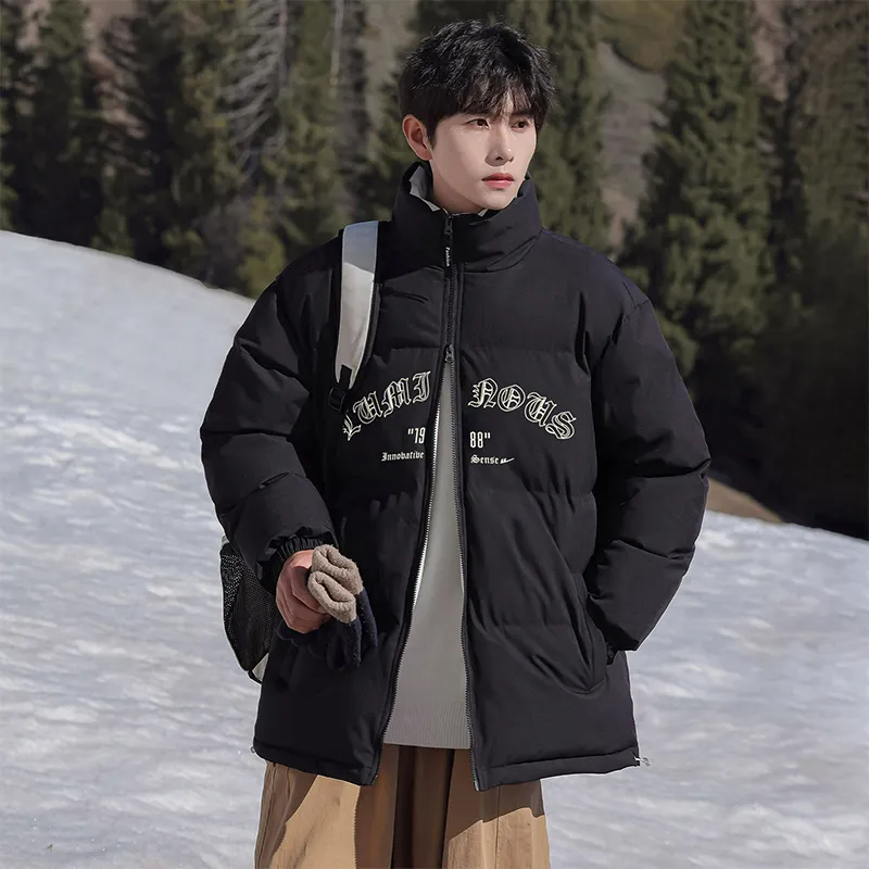 Warrior Ride The Wind Collection Open Ended Smile Collection Puffer Jacket Unisex-26