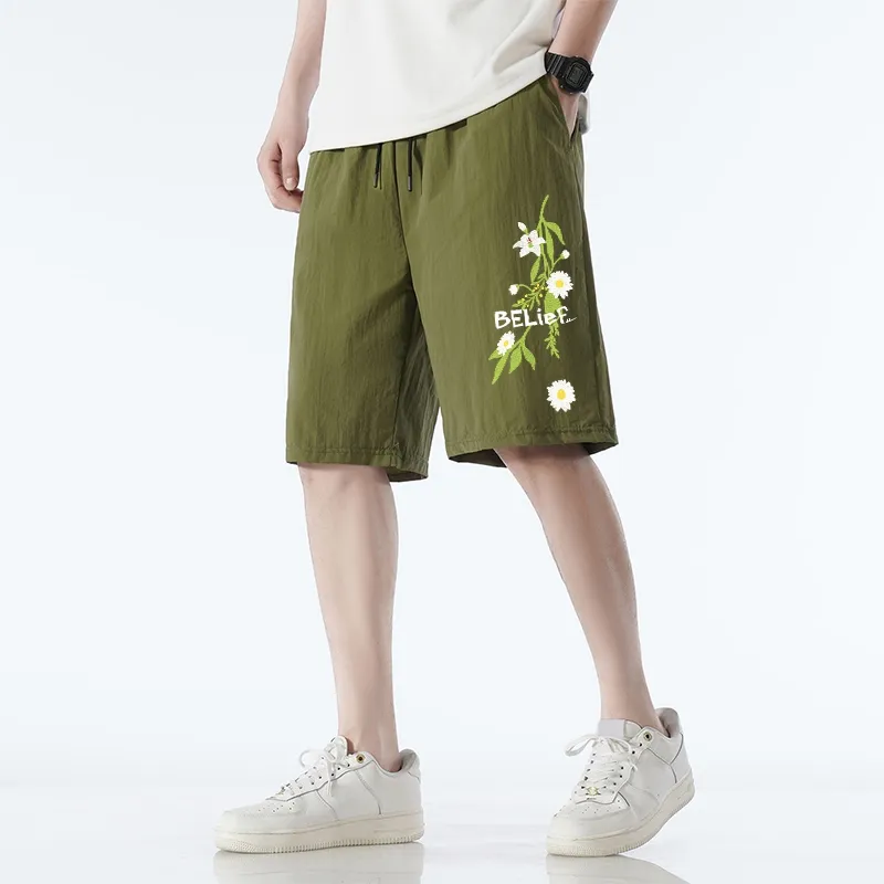 Warrior Huichao Riding The Wind Collection Casual Shorts Unisex-9