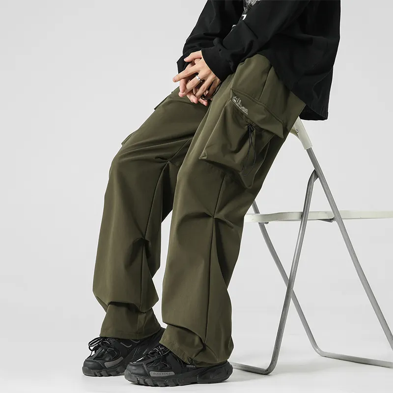 Warrior Huichao Riding The Wind Collection Cargo Pants Unisex-56