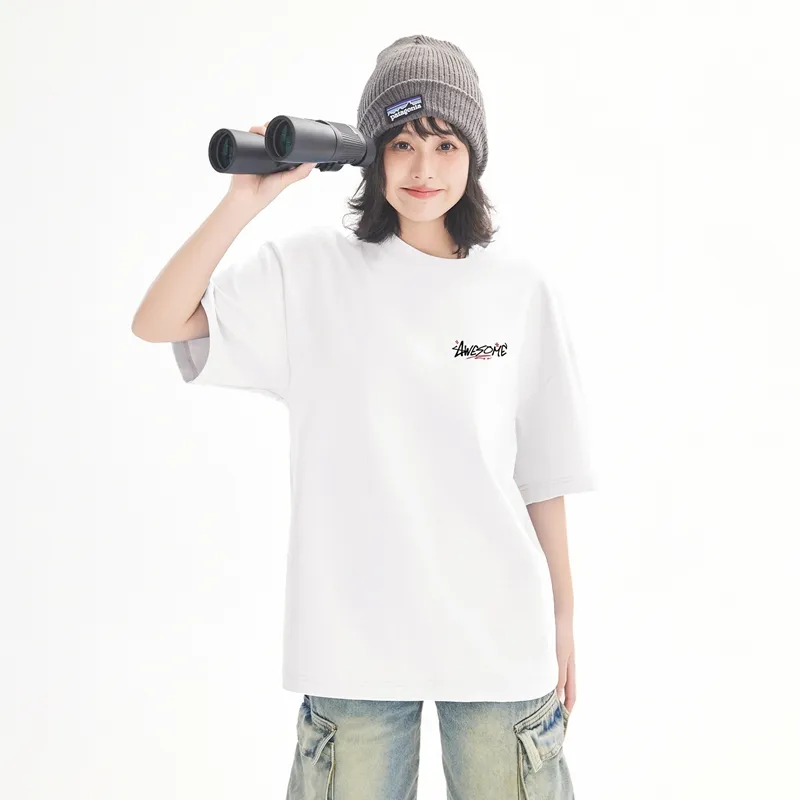 Warrior Huichao Riding The Wind Collection Drop Shoulder Sleeve T Shirt Women's-10