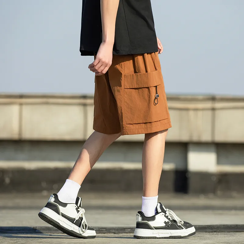 Warrior Huichao Riding The Wind Collection Cargo Shorts Unisex-19
