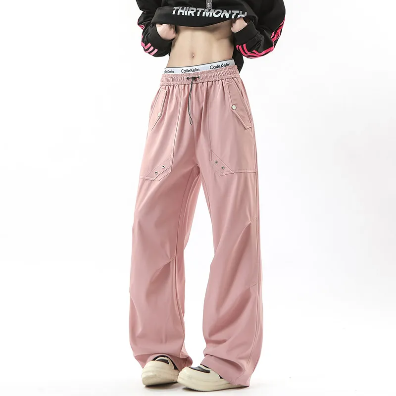 Warrior Huichao Riding The Wind Collection Casual Pants Unisex Black-22