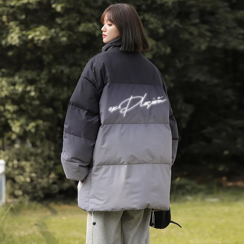 Warrior Huichao Open Ended Smile Collection Puffer Jacket Unisex-5
