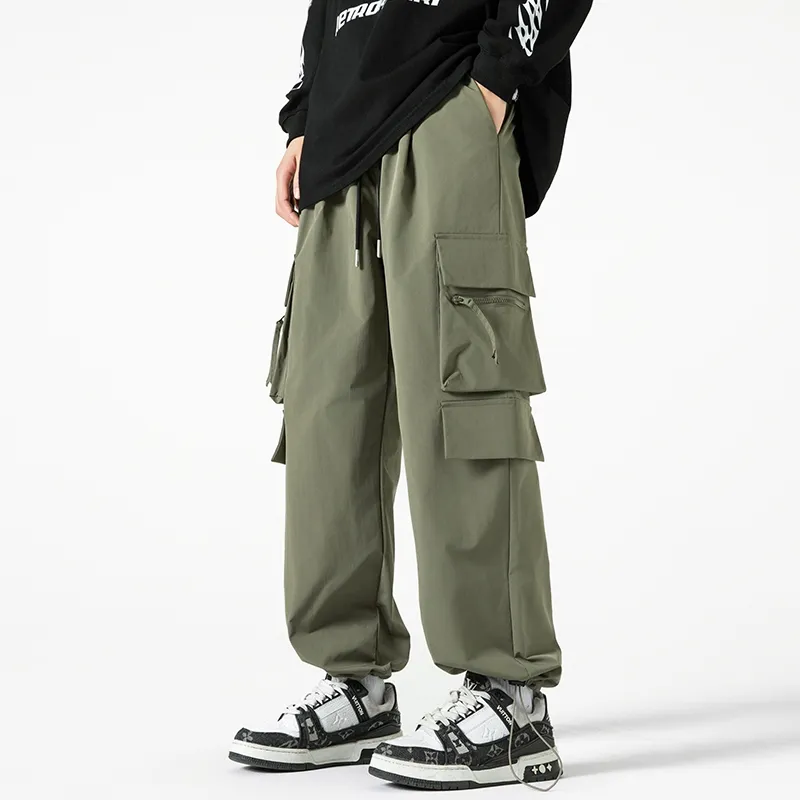 Warrior Huichao Riding The Wind Collection Cargo Pants Unisex-14