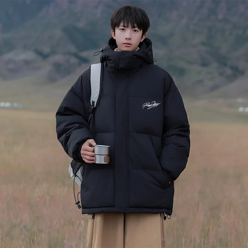 WARRIOR Ride The Wind And Waves Series Puffer Jackets Unisex-13