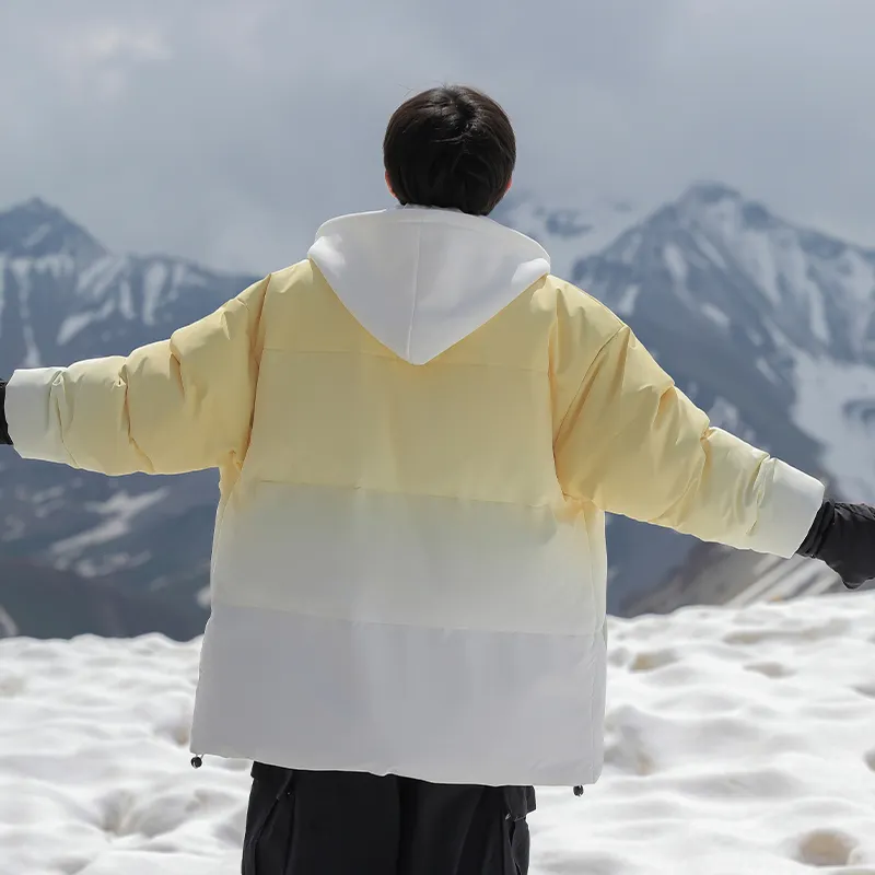 Warrior Huichao Riding The Wind Collection Puffer Jacket Unisex-23