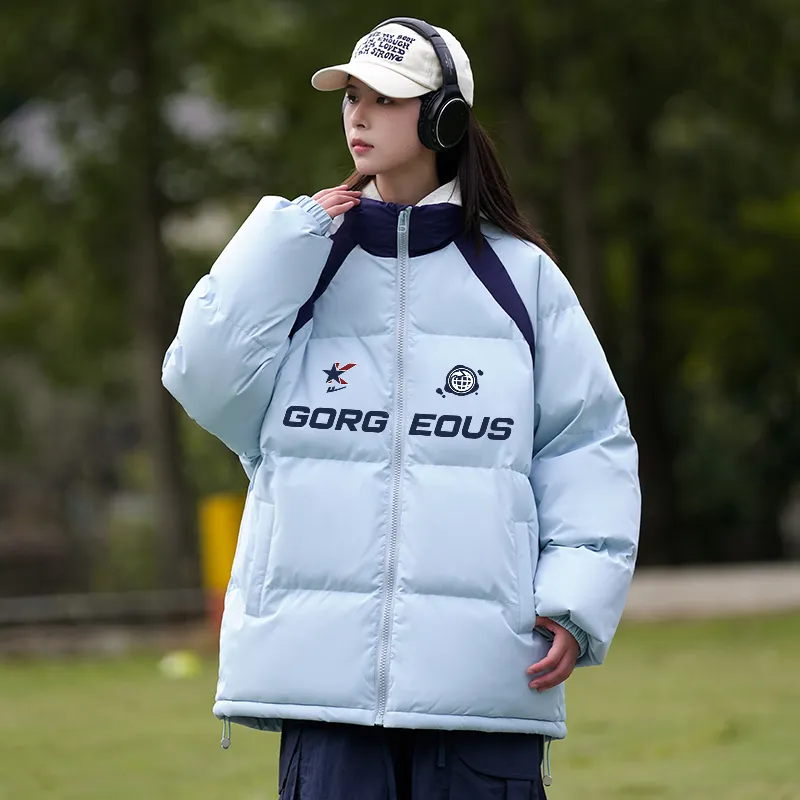 Warrior Huichao Riding The Wind Collection Puffer Jacket Unisex-3