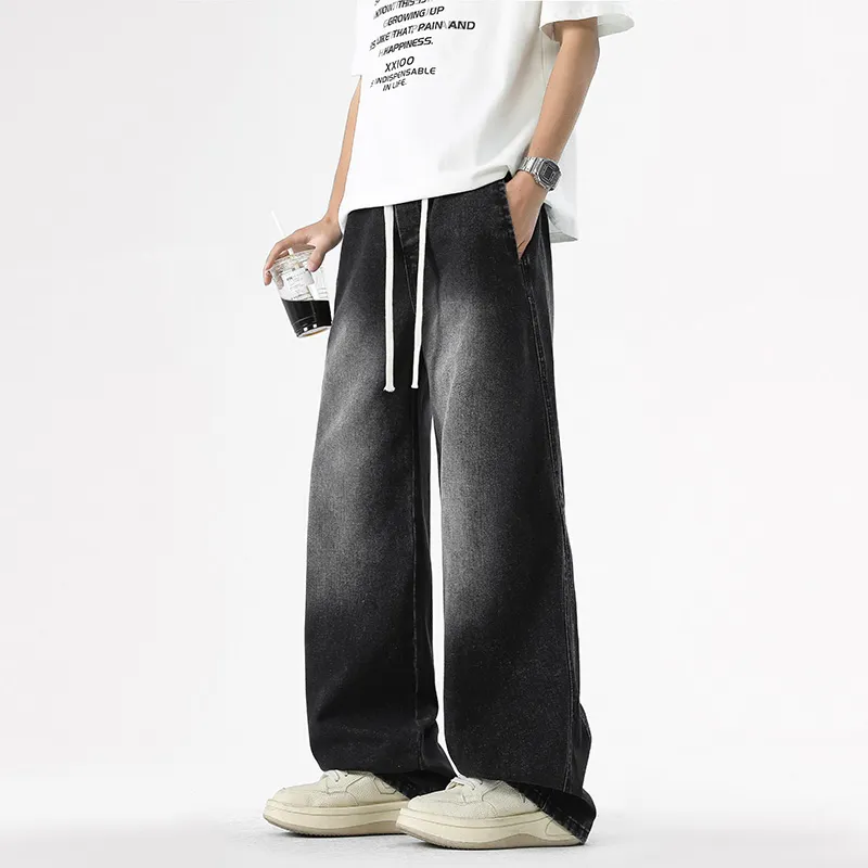 Warrior Huichao Riding The Wind Collection Jeans Unisex-3