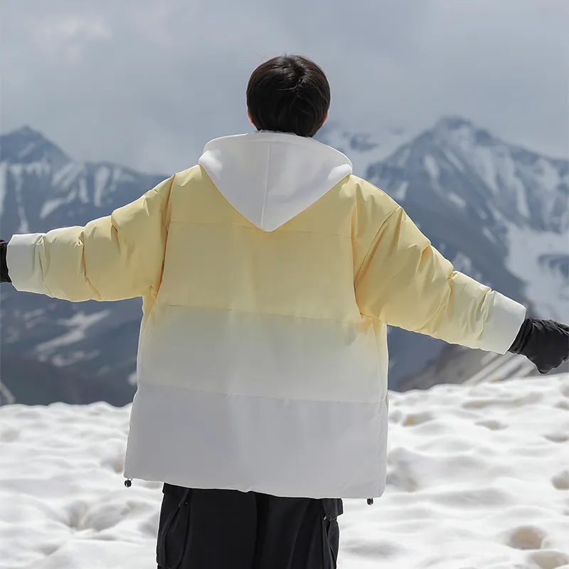 Warrior Ride The Wind Collection Open Ended Smile Collection Puffer Jacket Unisex-6
