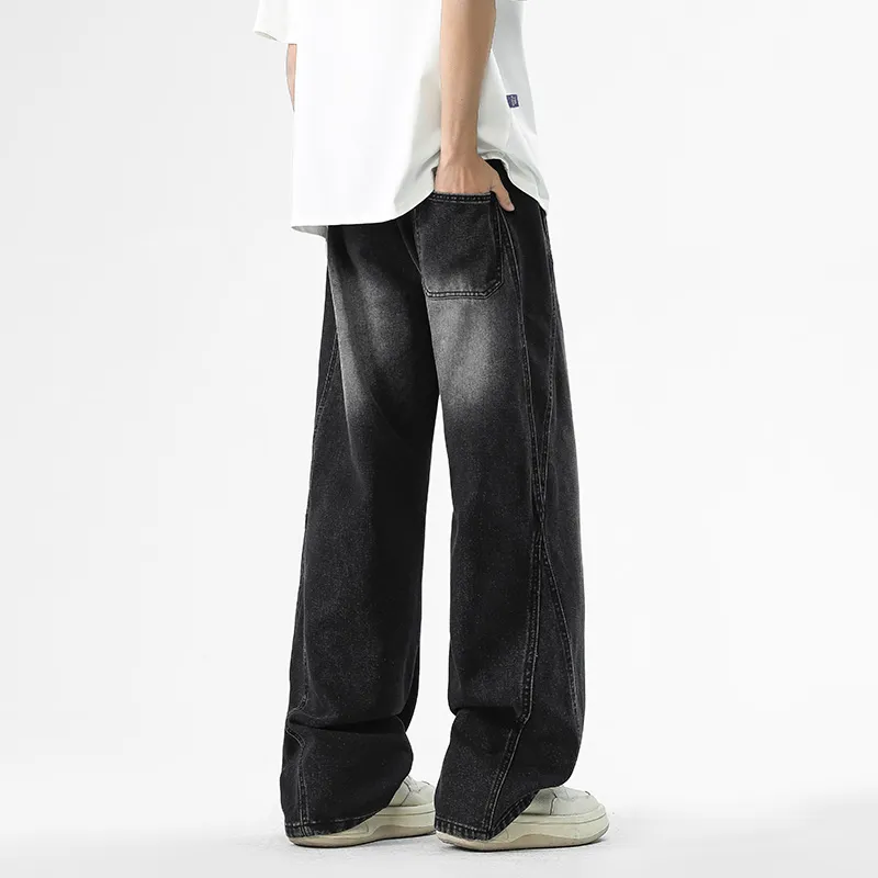 Warrior Huichao Riding The Wind Collection Jeans Unisex-1