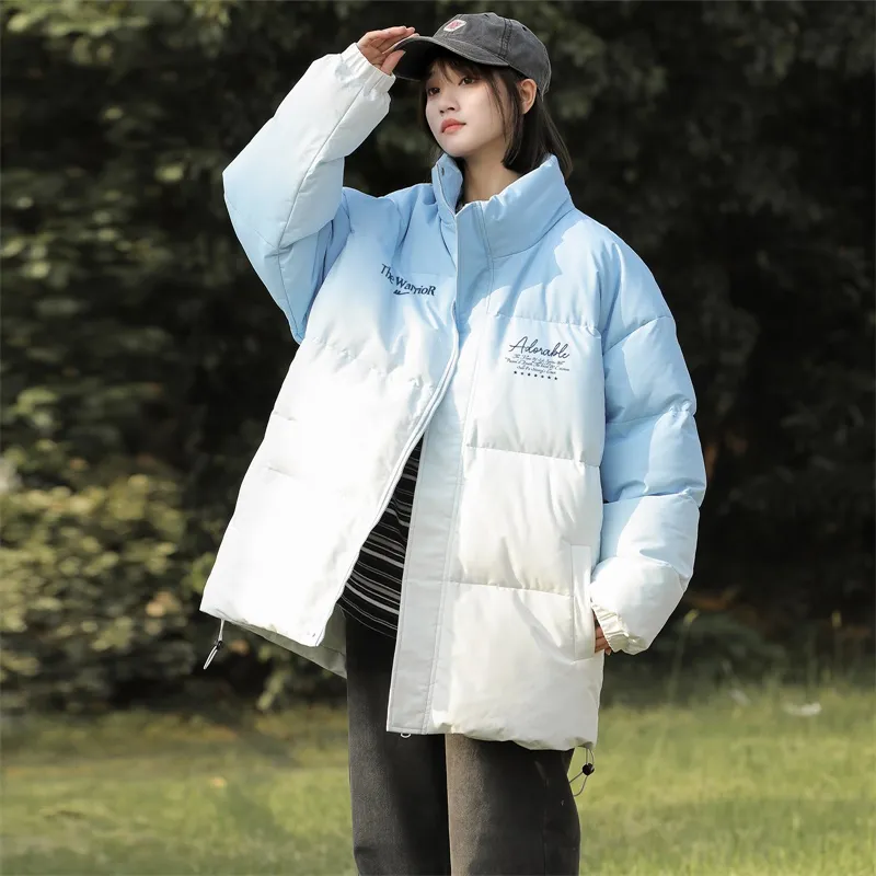 Warrior Ride The Wind And Waves Series Puffer Jacket Unisex-15