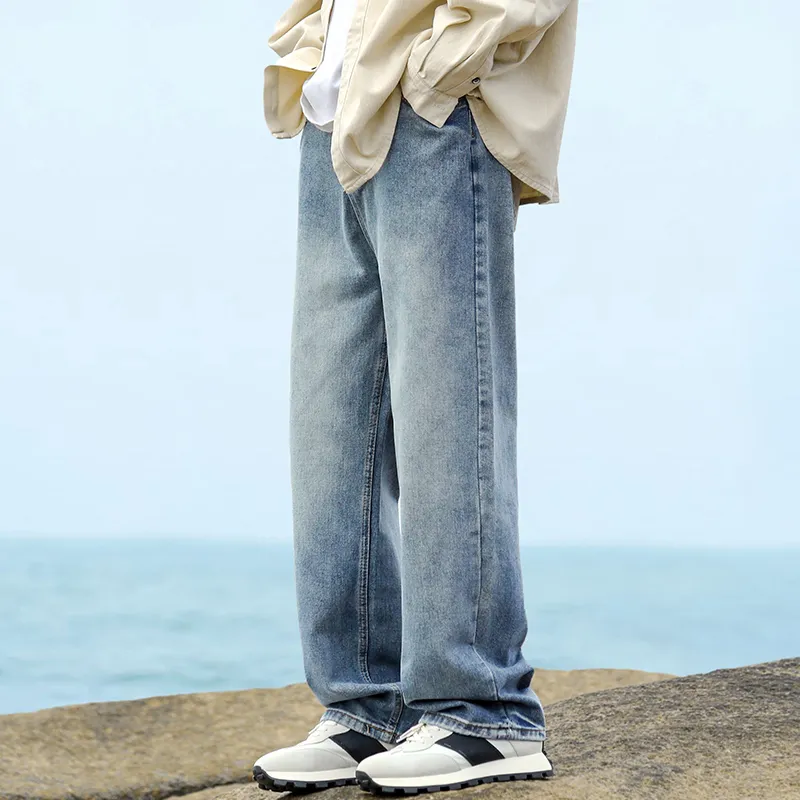 Warrior Huichao Riding The Wind Collection Jeans Unisex-45