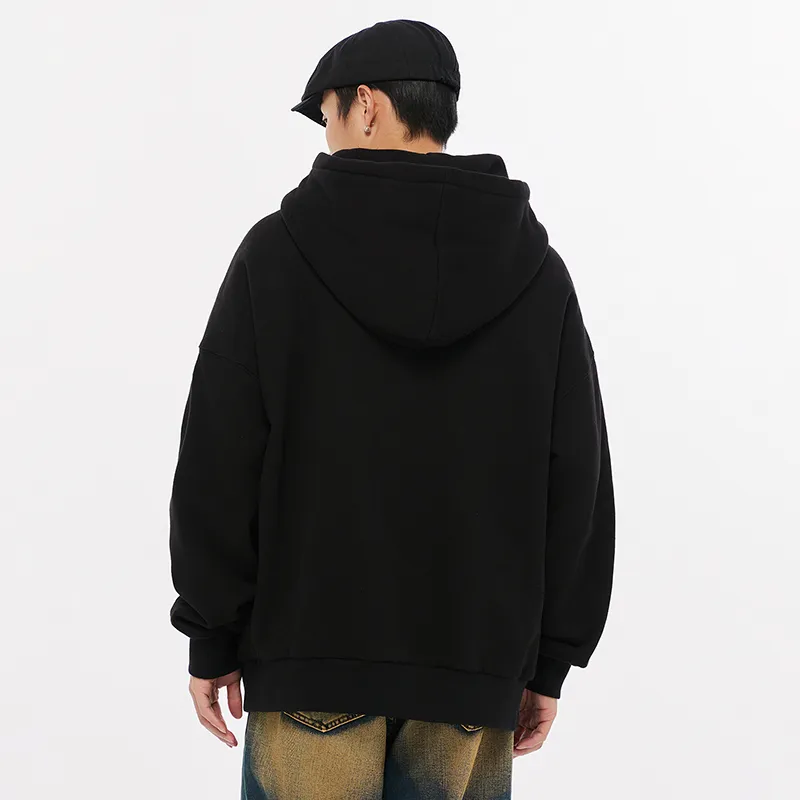 Warrior Huichao Riding The Wind Collection Sweatshirt Unisex Black-2