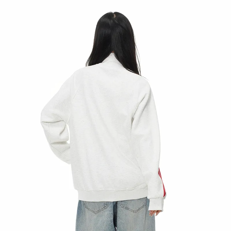 Warrior Huichao Open-Ended Smile Collection Baseball Jacket Unisex-4