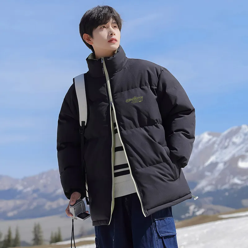 Warrior Ride The Wind Collection Open Ended Smile Collection Puffer Jacket Unisex-26