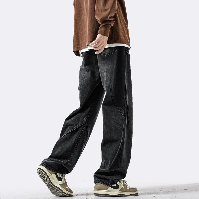 Warrior Huichao Riding The Wind Collection Jeans Unisex-4