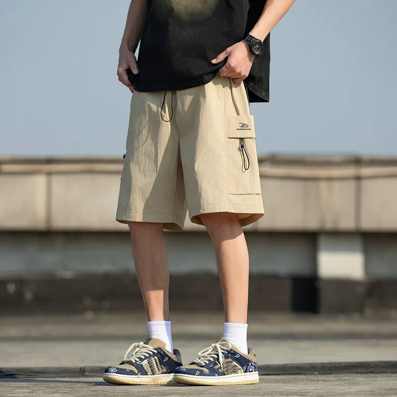 Warrior Huichao Riding The Wind Collection Cargo Shorts Unisex-22