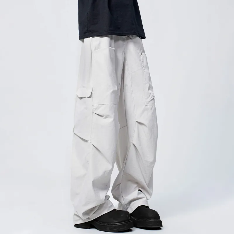 Warrior Huichao Riding The Wind Collection Cargo Pants Unisex-6