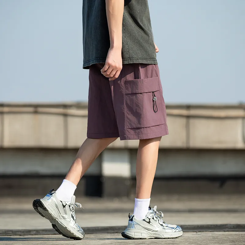 Warrior Huichao Riding The Wind Collection Cargo Shorts Unisex-4