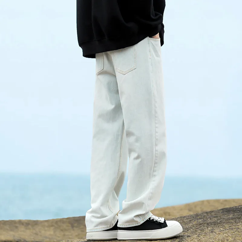 Warrior Huichao Riding The Wind Collection Jeans Unisex-56