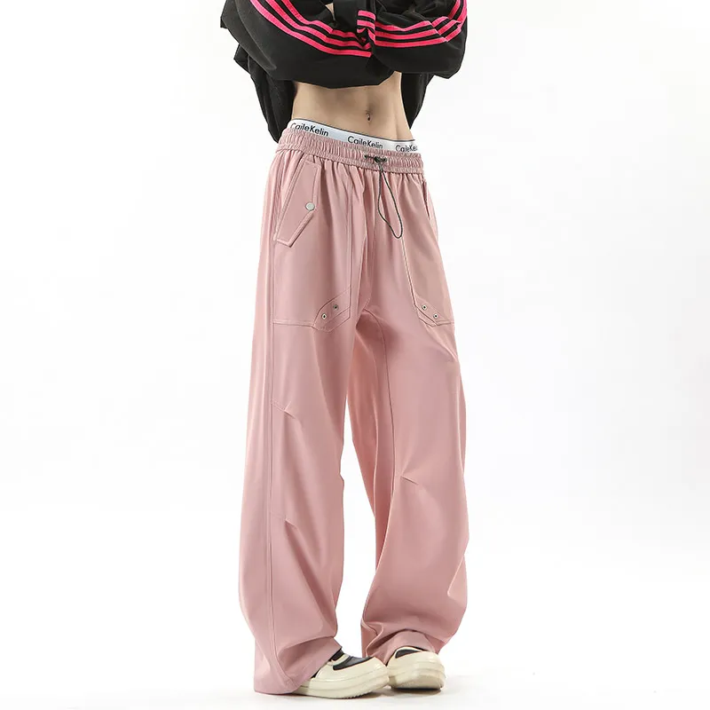 Warrior Huichao Riding The Wind Collection Casual Pants Unisex Black-23