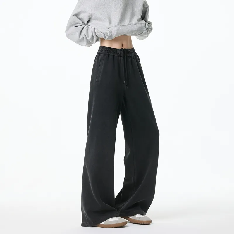 Warrior Ride The Wind Collection Open Ended Smile Collection Casual Pants Unisex Black-4
