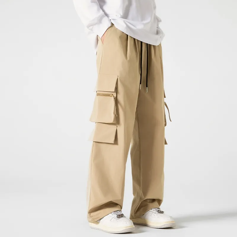 Warrior Huichao Riding The Wind Collection Cargo Pants Unisex-19