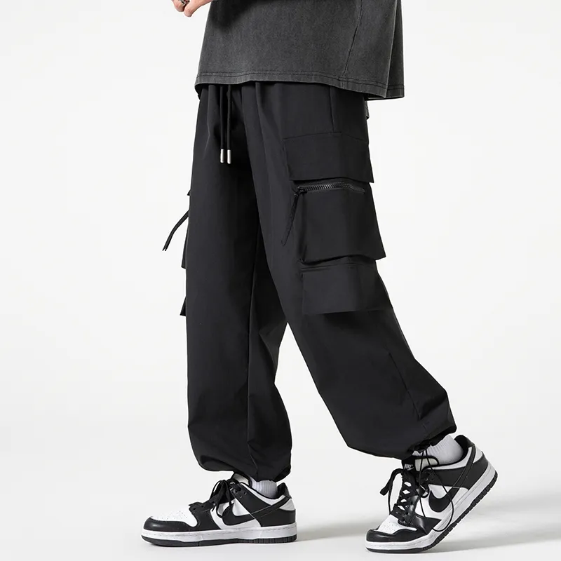 Warrior Huichao Riding The Wind Collection Cargo Pants Unisex-17