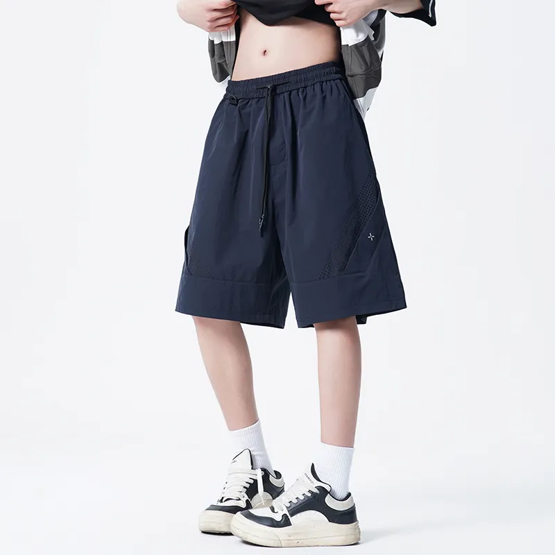 Warrior Huichao Riding The Wind Collection Cargo Shorts Unisex-17