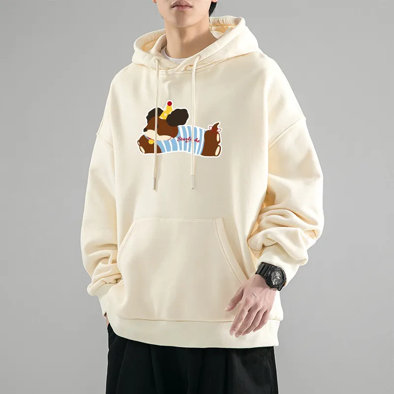 Warrior Riding The Wind Collection Huichao Sweatshirt Unisex Pink-66