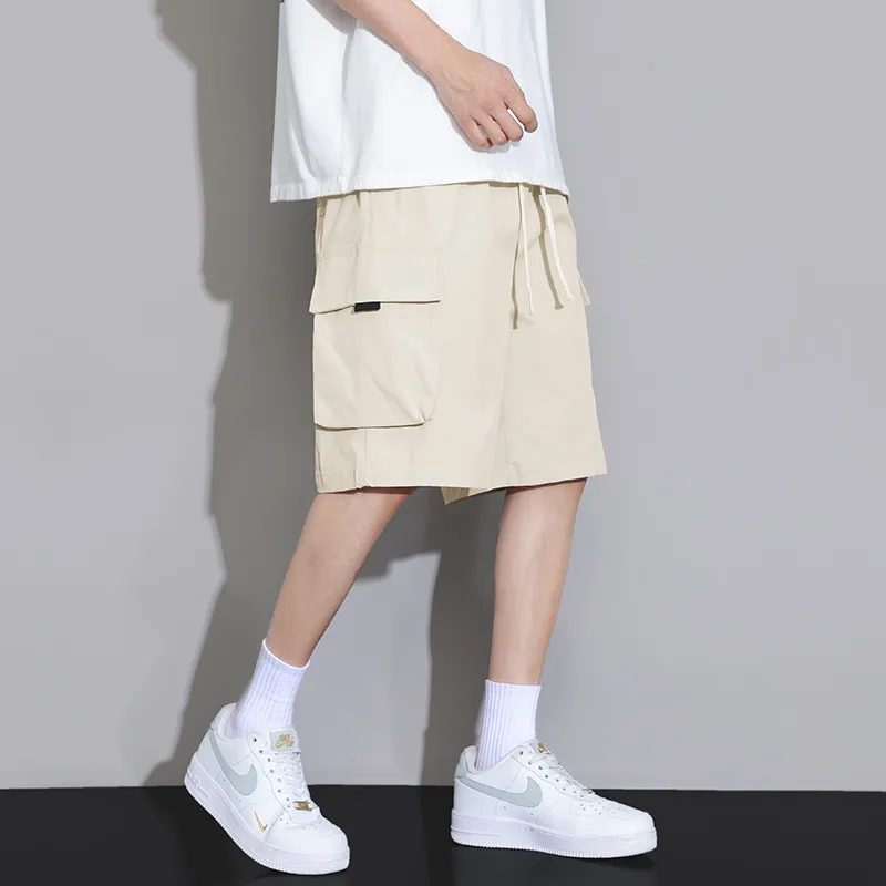 Warrior Huichao Riding The Wind Collection Cargo Shorts Unisex-6